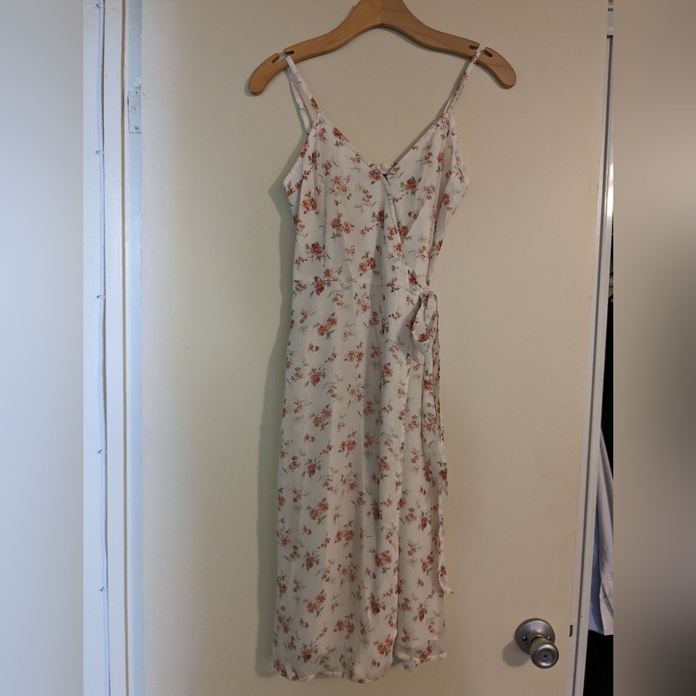 Abercrombie and Fitch Wrap Midi Dress